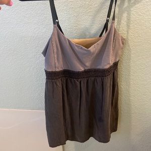 Lululemon size 8 grey workout tank